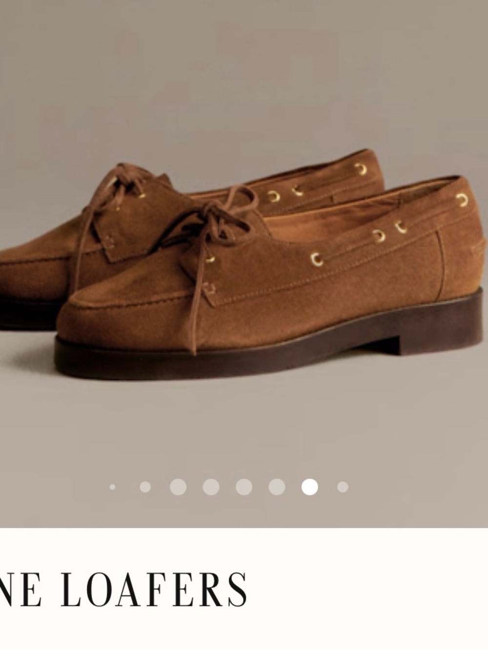 Sezane Caroline Suede Loafers — Brown - Picture 5 of 5